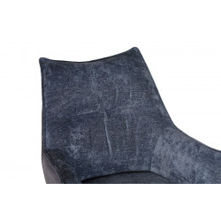 Fred Swivel Dining Chair Anthracite